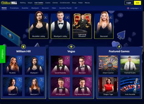 william hill casino live|william hill live play.